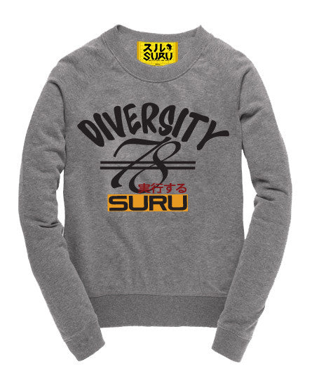 DIVERSITY/78 CREW NECK SWEATSHIRT