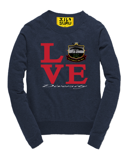 AmorDivasidad CREW NECK SWEATSHIRT