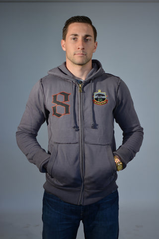 PLAYMAKER #8 ZIP UP HOOD SWEATSHIRT