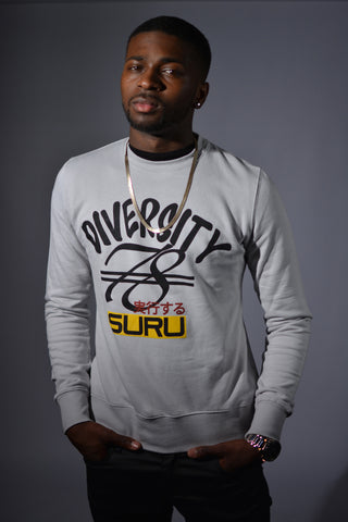 DIVERSITY/78 CREW NECK SWEATSHIRT